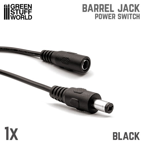 Przejdź do produktu Barrel Jack Power Switch - Black