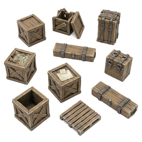 Przejdź do produktu Wooden Crates 1:48