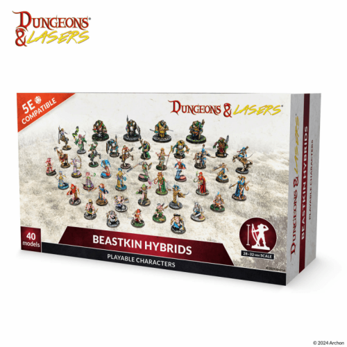 Przejdź do produktu Dungeons & Lasers: Beastkin Hybrids - Playable Characters