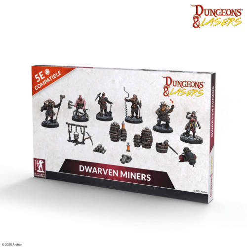 Przejdź do produktu Dungeons & Lasers: Dwarven Miners