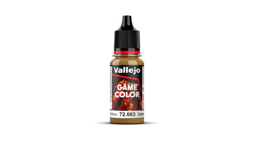 Przejdź do produktu VALLEJO 72063 Game Color 18 ml. Desert Yellow