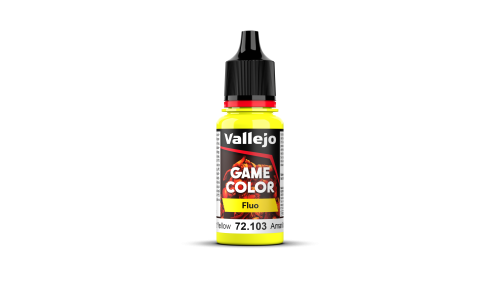 Przejdź do produktu VALLEJO 72103 Game Color Fluo 18 ml. Fluorescent Yellow