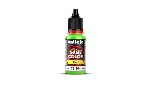 Przejdź do produktu VALLEJO 72104 Game Color Fluo 18 ml. Fluorescent Green