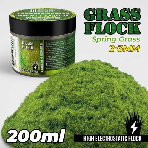 Przejdź do produktu Static Grass Flock 2-3mm - SPRING GRASS - 200 ml