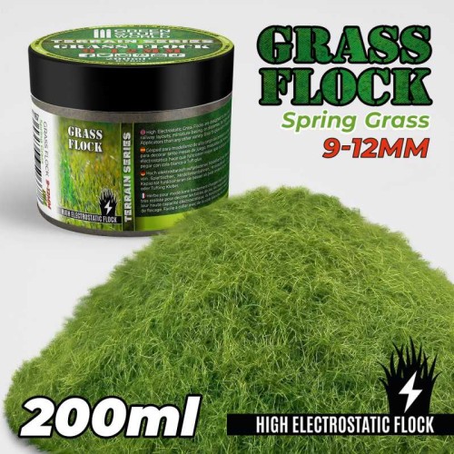 Przejdź do produktu Static Grass Flock 9-12mm - SPRING GRASS - 200 ml