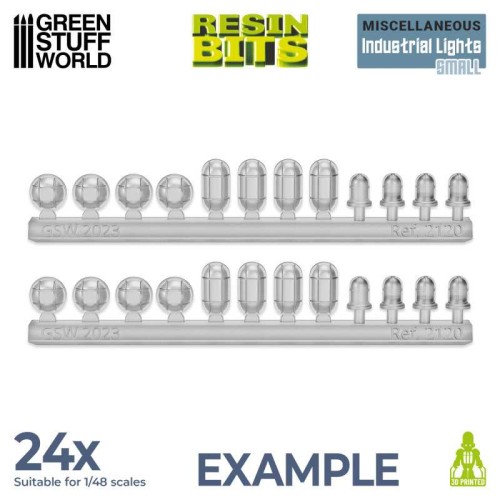 Przejdź do produktu 3D Printed Set - Industrial Lights - Small