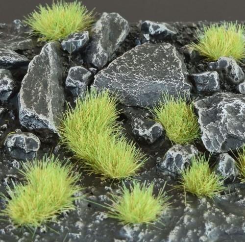 Przejdź do produktu Gamers Grass: Grass tufts - 6 mm - Light Green (Small)