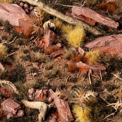 Przejdź do produktu Gamers Grass: Grass tufts - 2 mm - Burned Tufts (Wild)