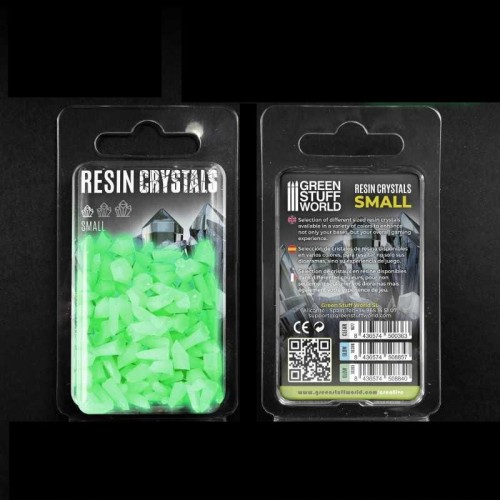 Przejdź do produktu Green Glow Resin Crystals - Small