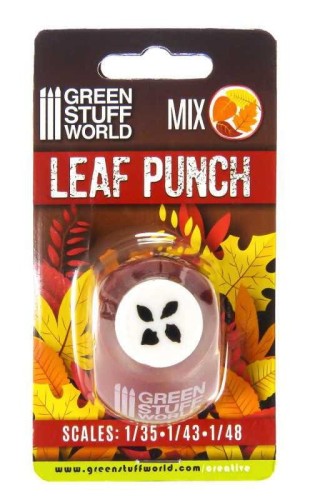 Przejdź do produktu Miniature Leaf Punch RED