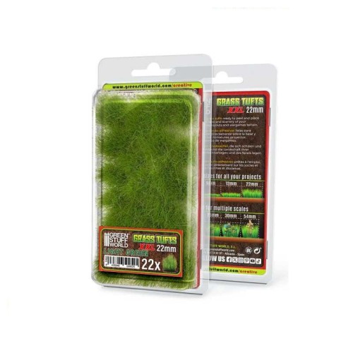 Przejdź do produktu Grass TUFTS XXL - 22mm self-adhesive - LIGHT GREEN