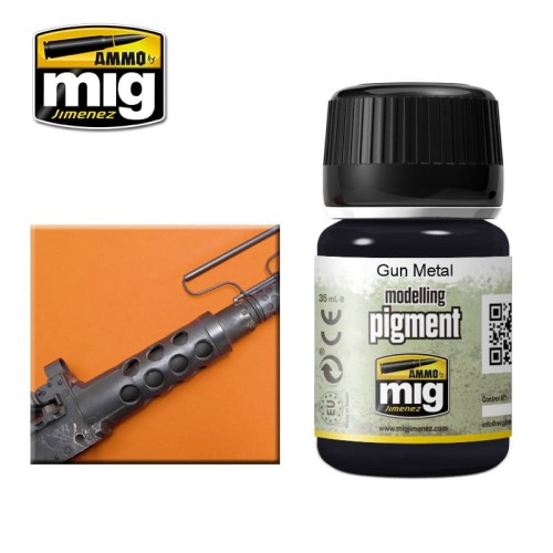 Przejdź do produktu Ammo: Modelling Pigment - Gun Metal (35 ml)