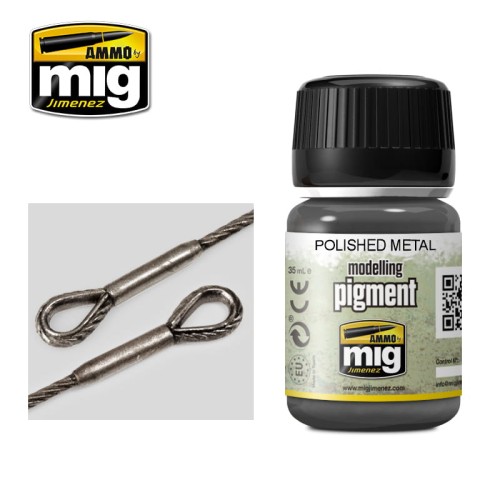 Przejdź do produktu Ammo: Modelling Pigment - Polished Metal (35 ml)