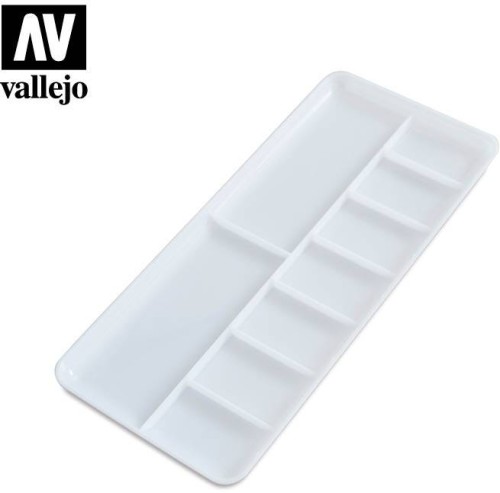 Przejdź do produktu Vallejo: HS121 - Rectangular palette (18 ml)x8,5 cm
