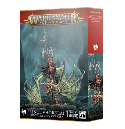 Age of Sigmar: Soulblight Gravelords -  Prince Vhordrai Lord/Crimson Keep