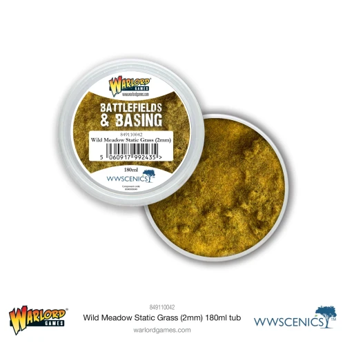 Przejdź do produktu Battlefields & Basing: Wild Meadow 2mm Static Grass (180ml)