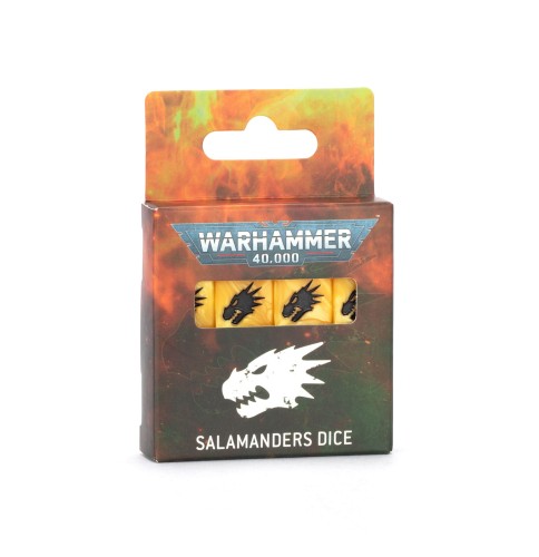 Przejdź do produktu Warhammer 40k: Salamanders Dice