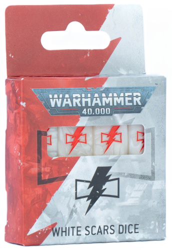 Przejdź do produktu Warhammer 40k: Warhammer 40000 -  White Scars Dice