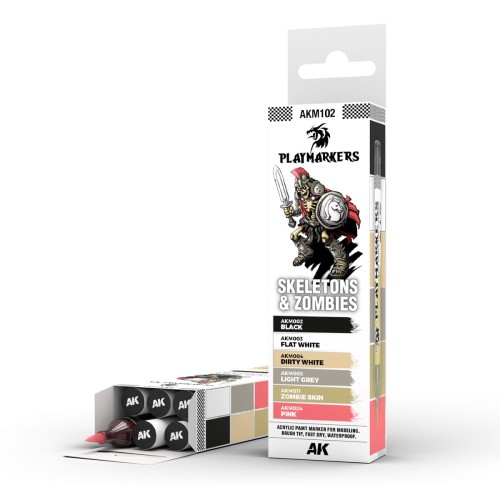 Przejdź do produktu AK Interactive: Playmarkers - Skeletons & Zombies (6)