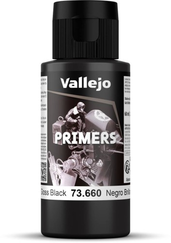 Przejdź do produktu Vallejo: 73.660 - Surface Primers - Gloss Black (60 ml)