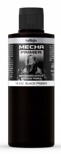 Przejdź do produktu Vallejo: 74.642 - Mecha Primer - Black (200 ml)