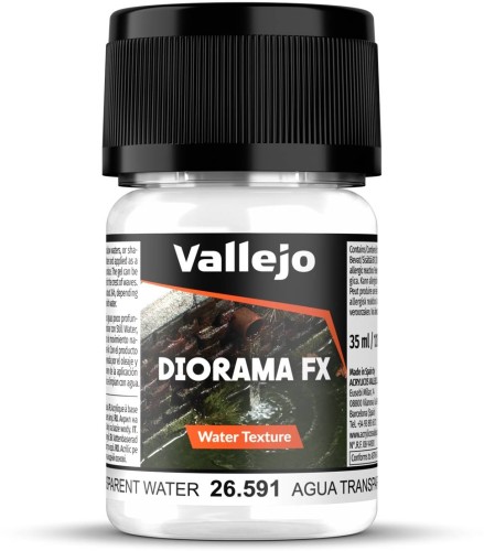 Przejdź do produktu Vallejo: 26.591 - Diorama FX - Water Textures - Transparent Water (35 ml)