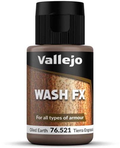 Przejdź do produktu Vallejo: 76.521 - Wash FX - Oiled Earth (35 ml)
