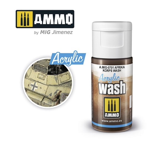Przejdź do produktu Ammo: Acrylic Wash - Afrika Korps Wash