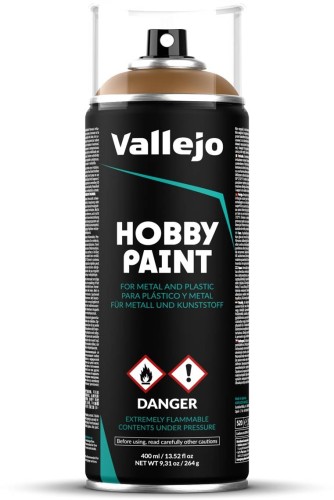 Przejdź do produktu Vallejo: 28.014 - Hobby Paint Spray - Leather Brown (400 ml)