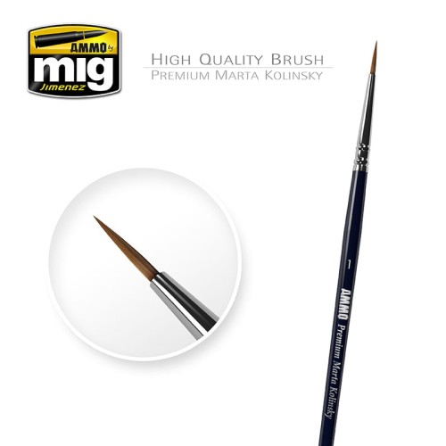 Przejdź do produktu Ammo: Round Brush - Premium Marta Kolinsky 1