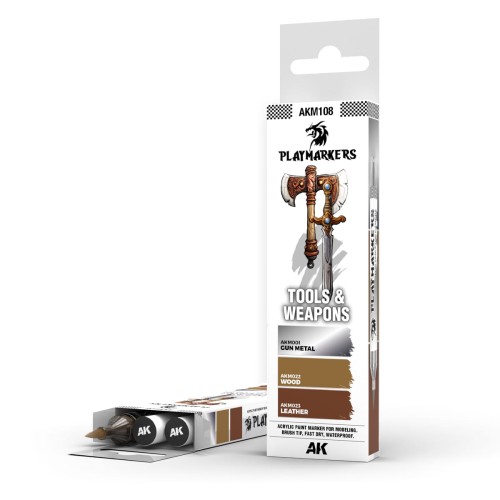 Przejdź do produktu AK Interactive: Playmarkers - Tools & Weapons (3)