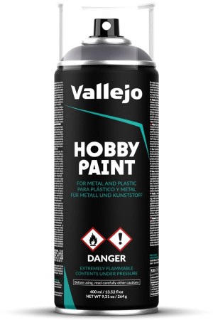 Vallejo: 28.031 - Hobby Paint Spray - Gunmetal (400 ml)