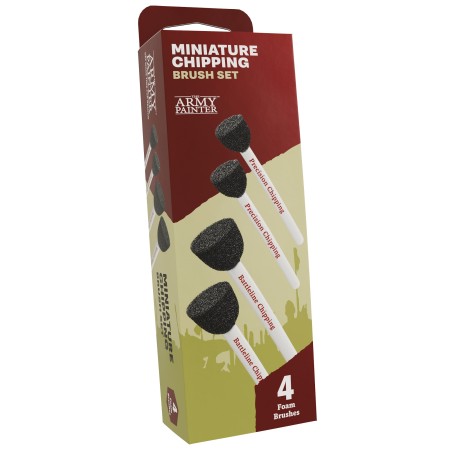 The Army Painter: Miniature Chipping Brush Set