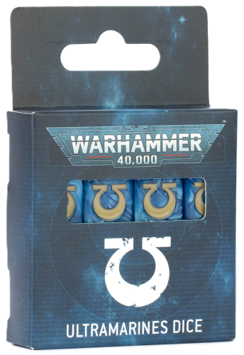 Przejdź do produktu Warhammer 40k: Warhammer 40000 -  Ultramarines Dice
