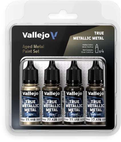 Przejdź do produktu Vallejo: True Metallic Aged Metal