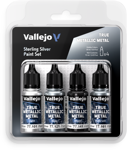 Przejdź do produktu Vallejo: True Metallic Sterling Silver