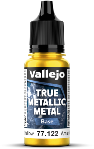 Przejdź do produktu Vallejo: True Metallic Base - Radiant Yellow