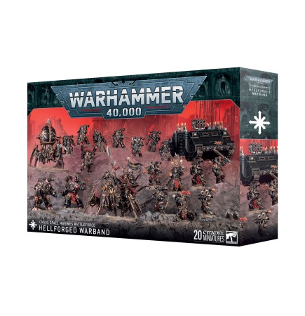 Warhammer 40k: Chaos Space Marines -  Hellforged Warband