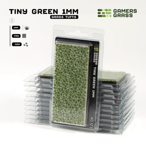 Przejdź do produktu Gamers Grass: Tiny Tufts - Tiny Green 1mm