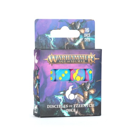 Age of Sigmar: Age Of Sigmar - Disciples Of Tzeentch Dice
