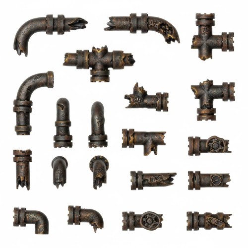 Przejdź do produktu Damaged Pipes 1:48-1:35