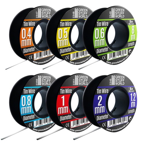 Przejdź do produktu Flexible Tin Wire Roll 0.5mm