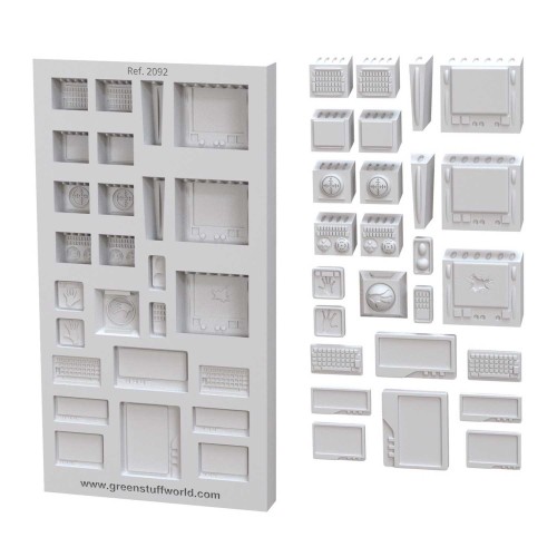 Przejdź do produktu Silicone Molds - Control Panels