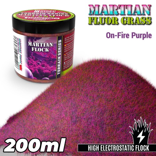 Przejdź do produktu Martian Fluor Grass - on Fire Purple - 200ml