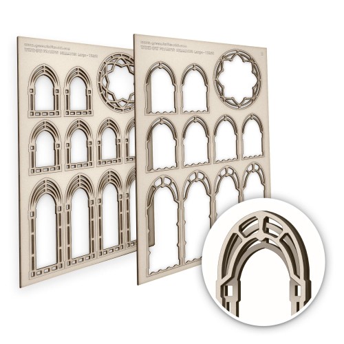 Przejdź do produktu Skeleton Miniature Windows - Large